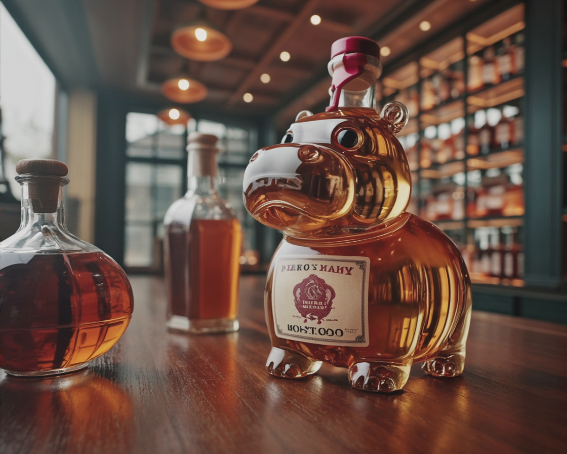 Whisky Bottle - Hippo Edition