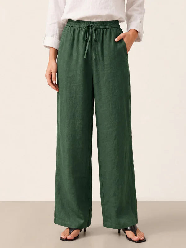 100% Linen Classic Trousers - LYON