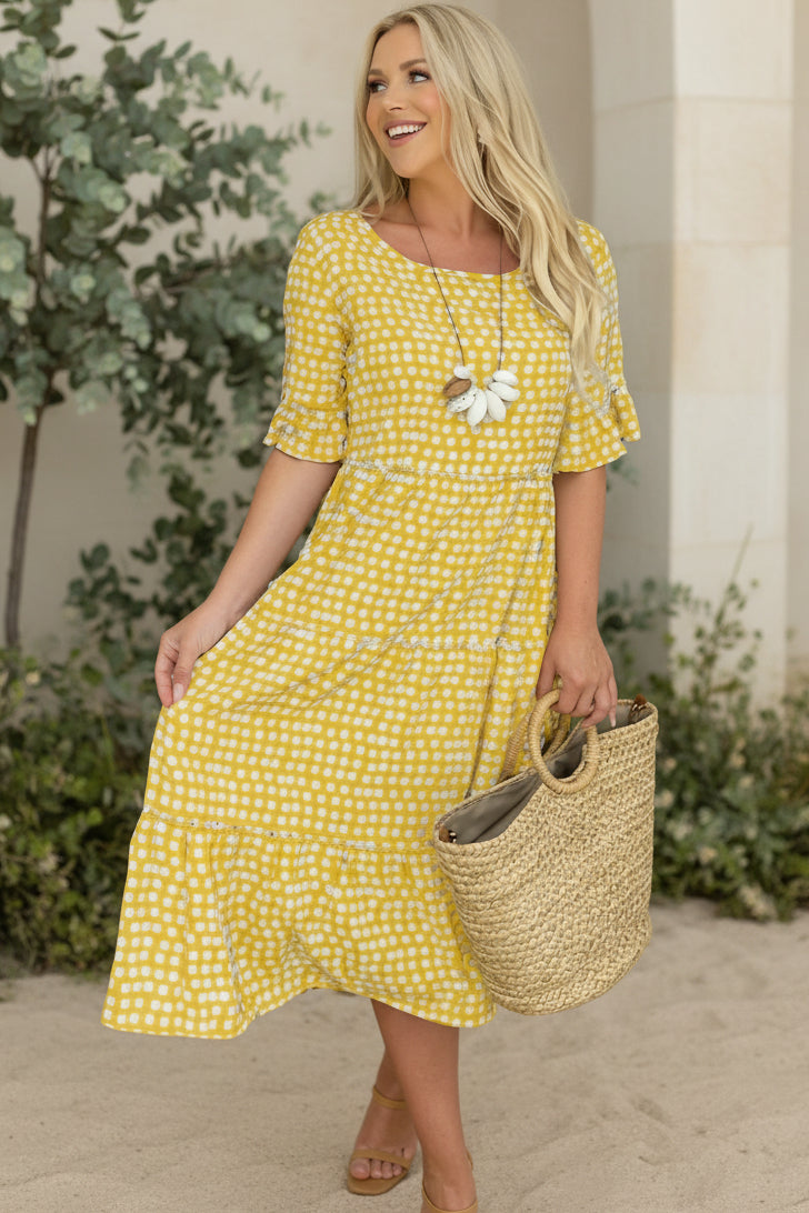 JOANNA - VESTIDO ESTAMPADO CON ESTILO