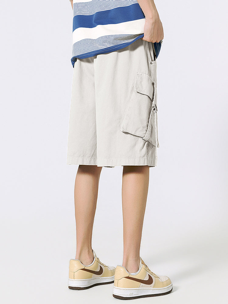 Men's Utility Twill Cargo Shorts