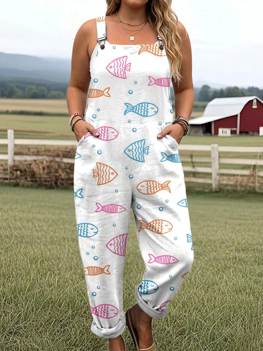 Ocean Whimsy Jumpsuit