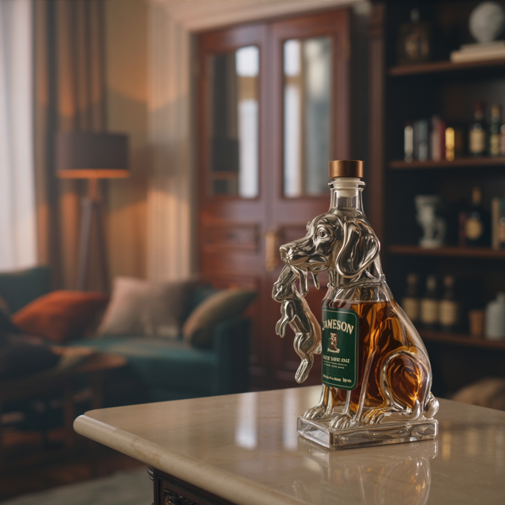 Whiskey Bottle - Dog Edition