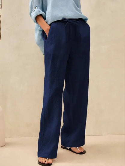 Pantalón clásico 100% lino LYON