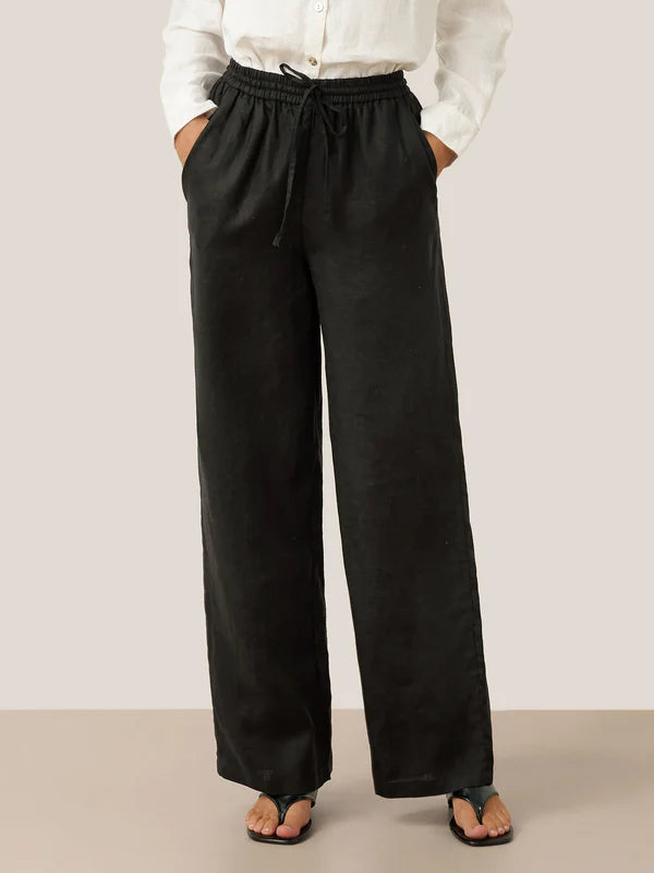 Pantalón clásico 100% lino LYON