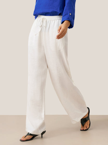 Pantalón clásico 100% lino LYON