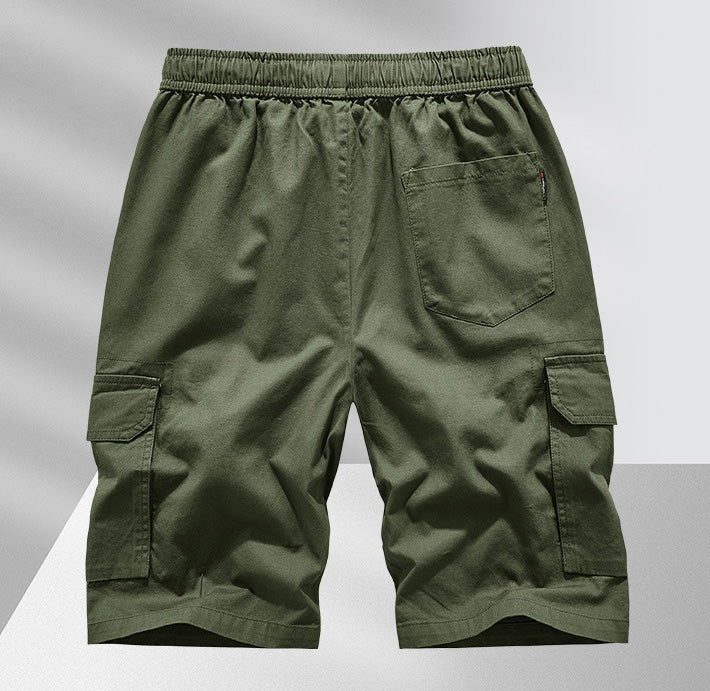 Men's Drawstring Cargo Shorts