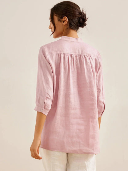 Camisa de vestir de lino 100% JOANNA