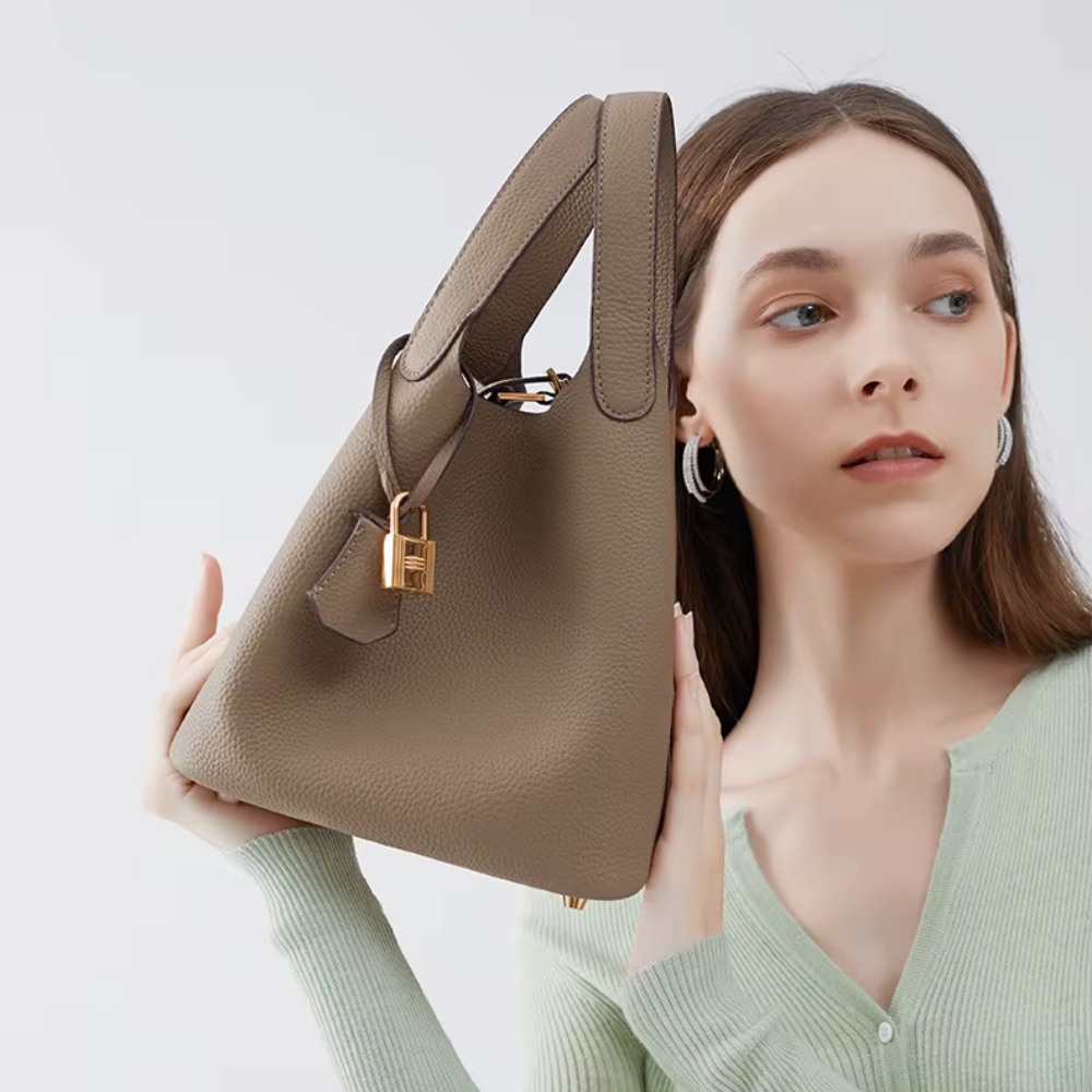 BELLATREND™ | BOLSO CUBO DE CUERO