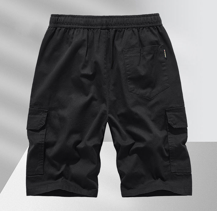 Men's Drawstring Cargo Shorts
