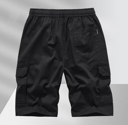 Men's Drawstring Cargo Shorts