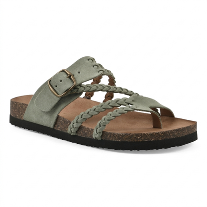 Hayleigh Braided Cork Sandals (Original)