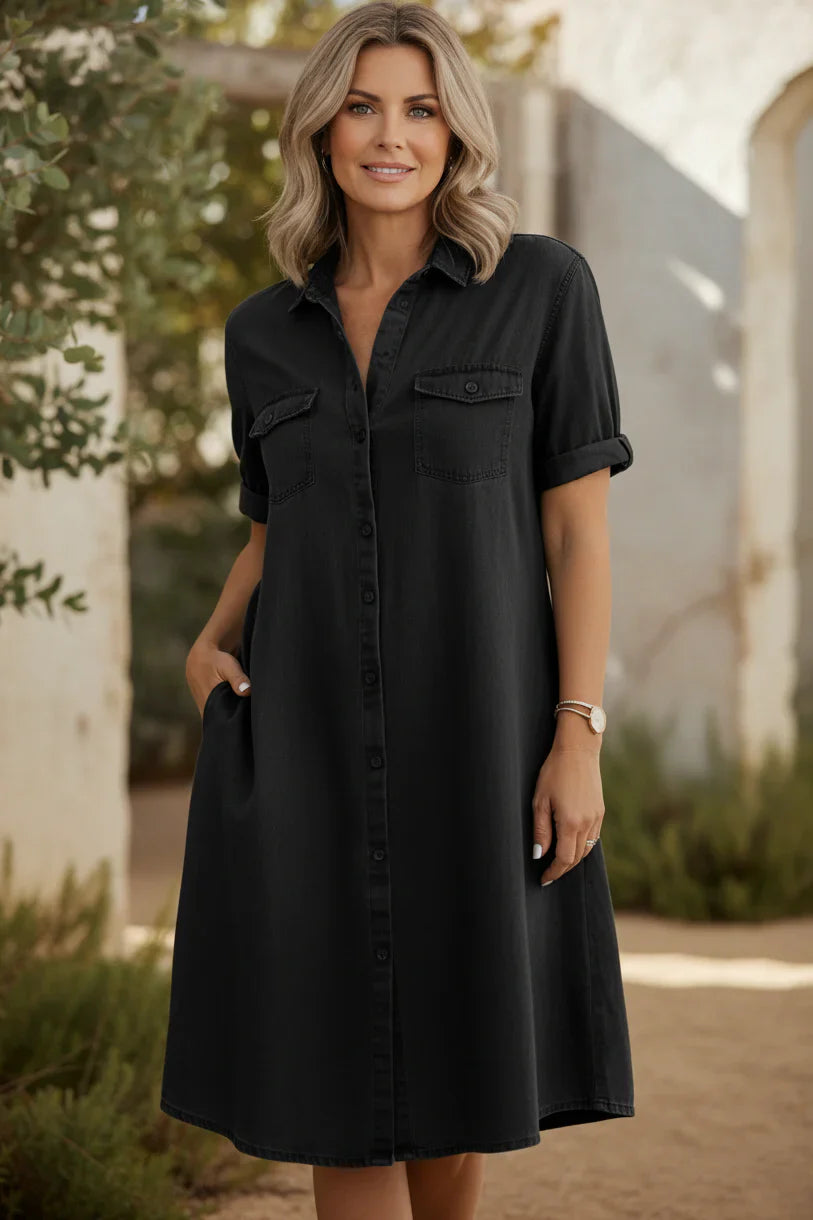 JOANNA - VESTIDO MANGA CORTA