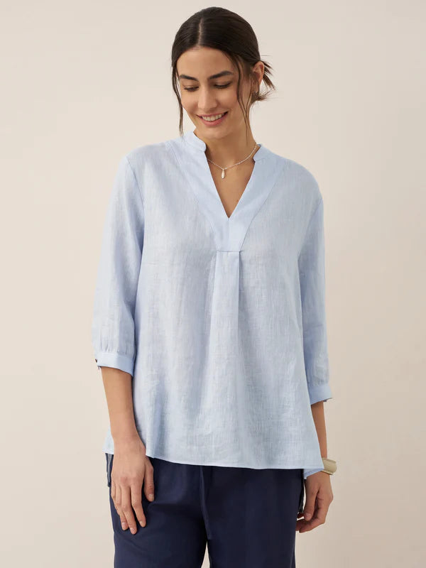 Camisa de vestir de lino 100% JOANNA