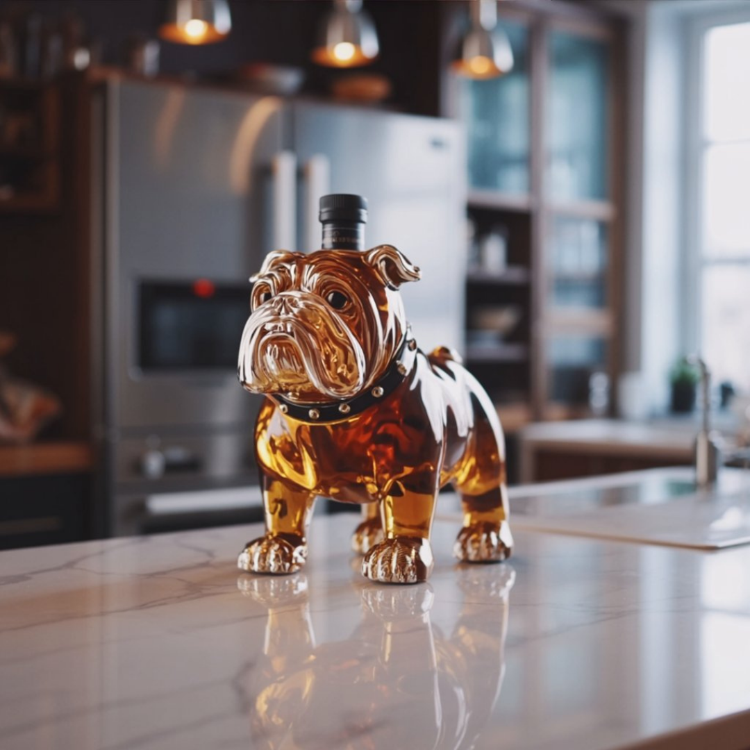 Whisky Bottle - Bulldog Edition