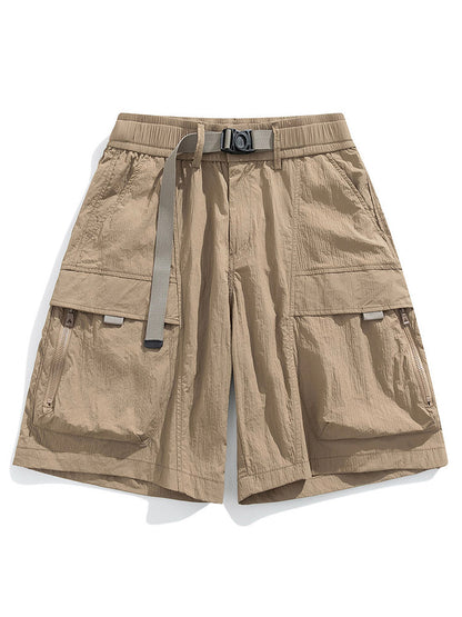 Men's Lightweight Nylon Cargo Shorts