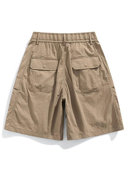 Men's Lightweight Nylon Cargo Shorts