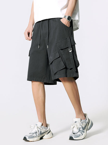 Men's Utility Twill Cargo Shorts