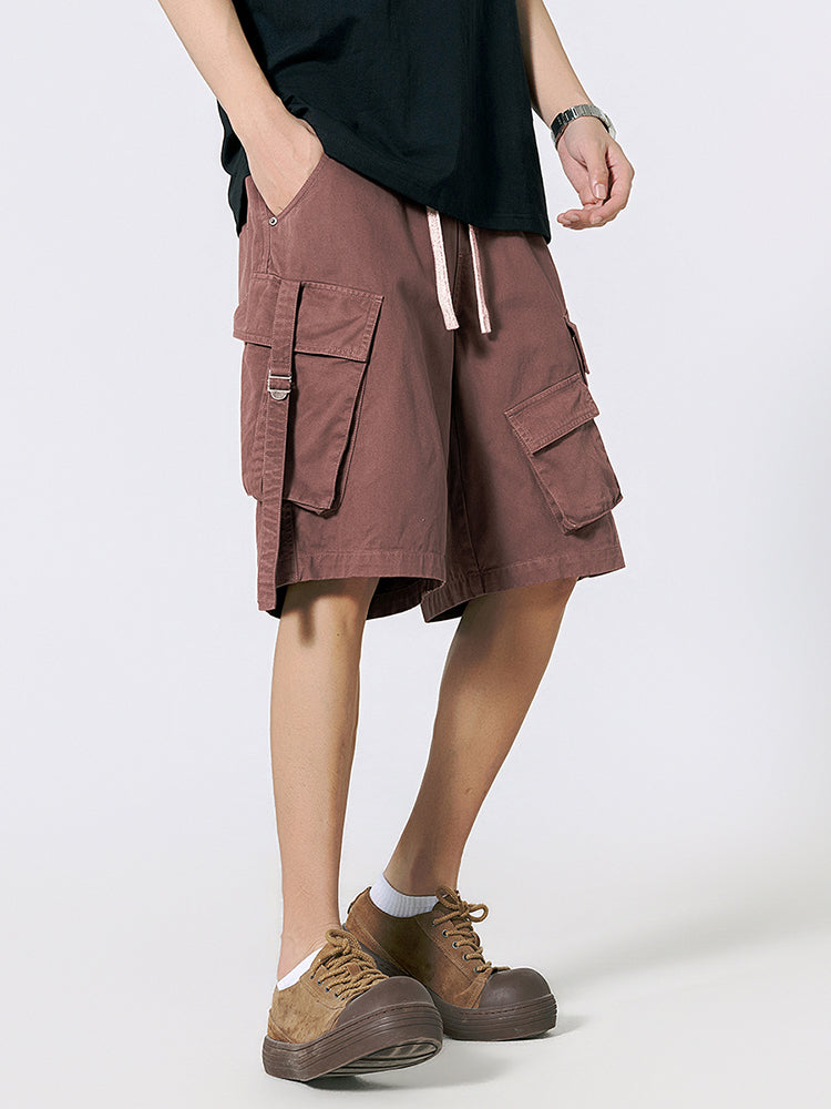 Men's Utility Twill Cargo Shorts