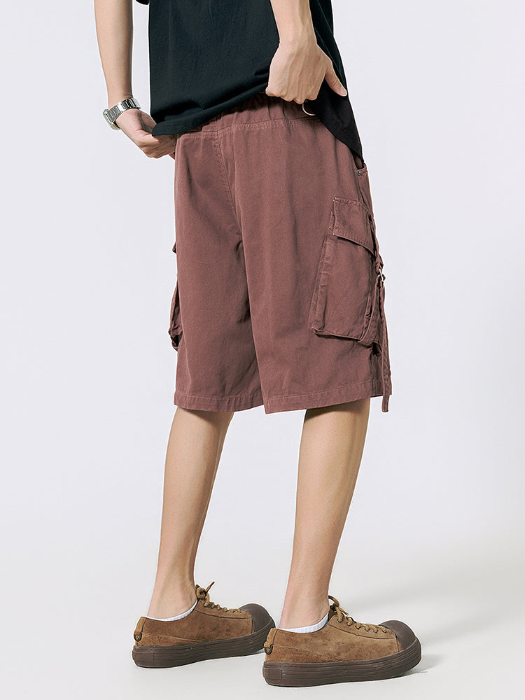 Men's Utility Twill Cargo Shorts