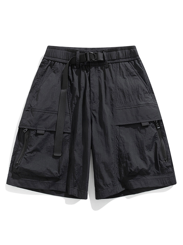 Men's Lightweight Nylon Cargo Shorts