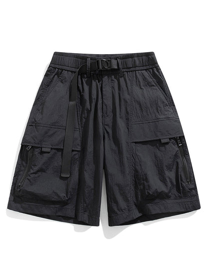 Men's Lightweight Nylon Cargo Shorts