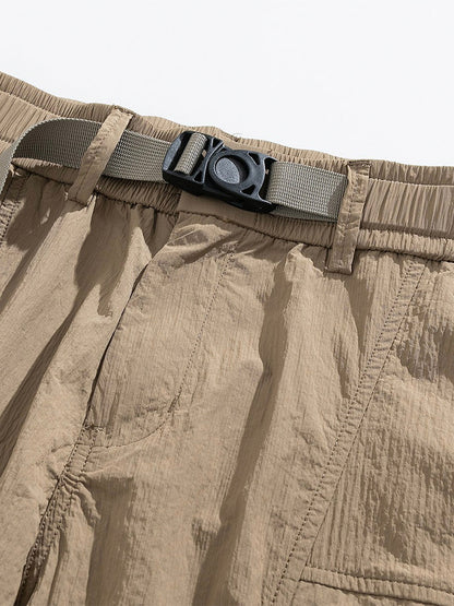 Men's Lightweight Nylon Cargo Shorts