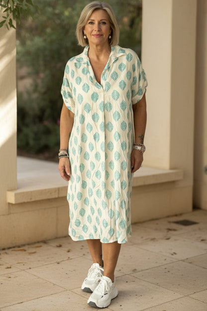 JULIANNE - VESTIDO CAMISA ESTAMPADO