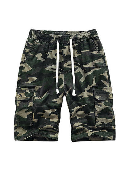 Men's Drawstring Cargo Shorts