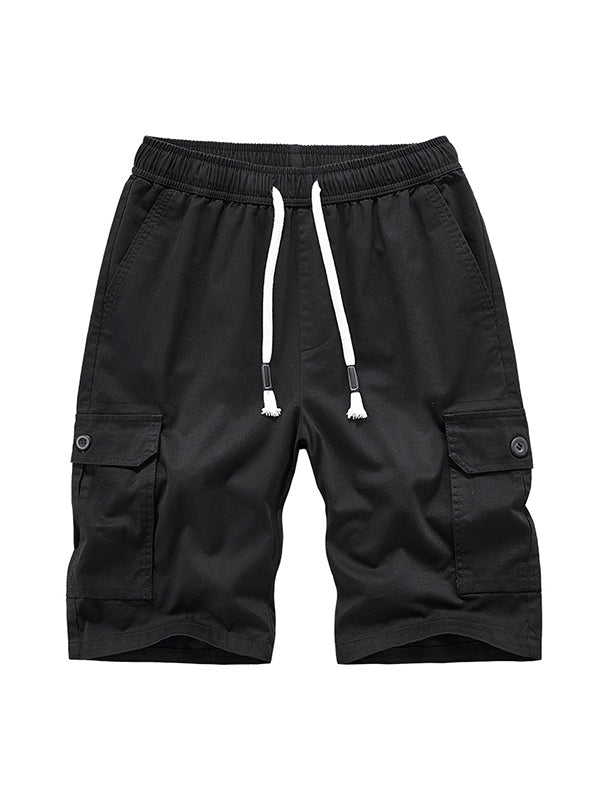 Men's Drawstring Cargo Shorts