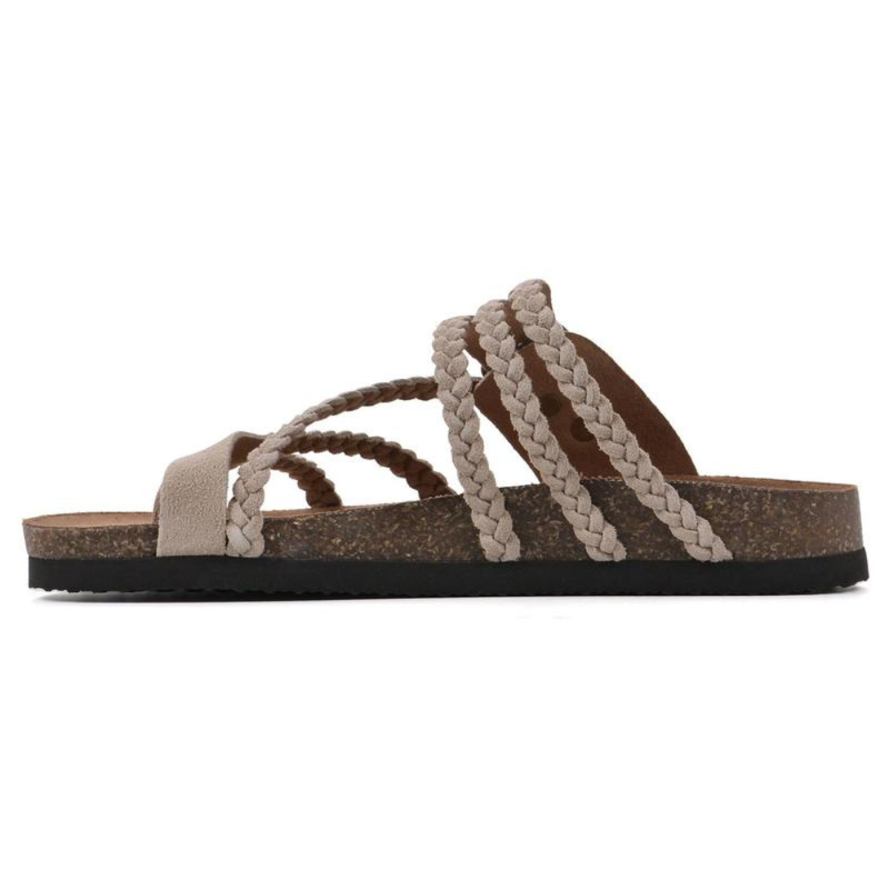 Hayleigh Braided Cork Sandals (Original)