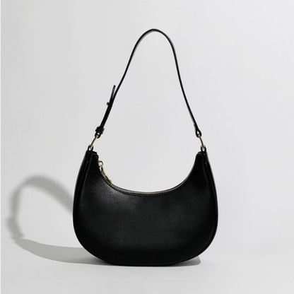 Bolso de hombro en forma de luna creciente
