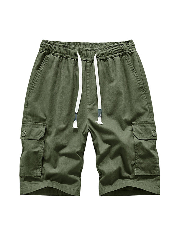 Men's Drawstring Cargo Shorts