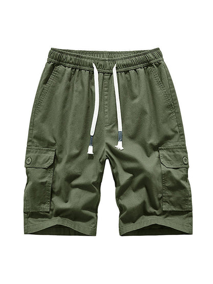 Men's Drawstring Cargo Shorts