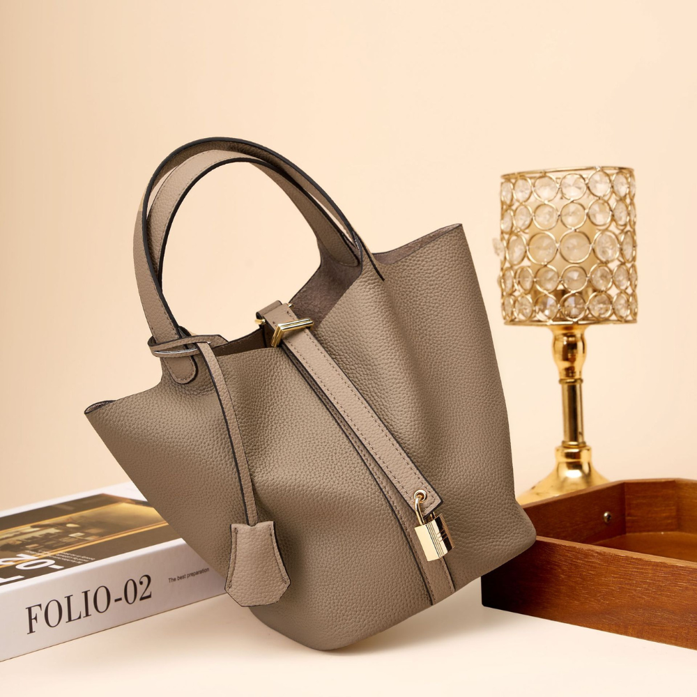 BELLATREND™ | BOLSO CUBO DE CUERO