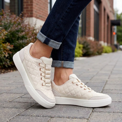 Quilted Cloud Sneakers – Walk Like You're on Air