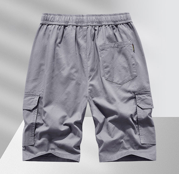 Men's Drawstring Cargo Shorts