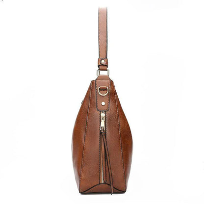 Conjunto de 3 bolsos hobo de cuero