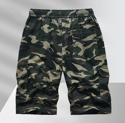 Men's Drawstring Cargo Shorts