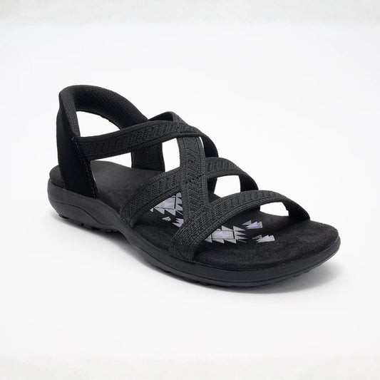 Reggae Knit Crossover Sandals – Slip On, Stay All Day
