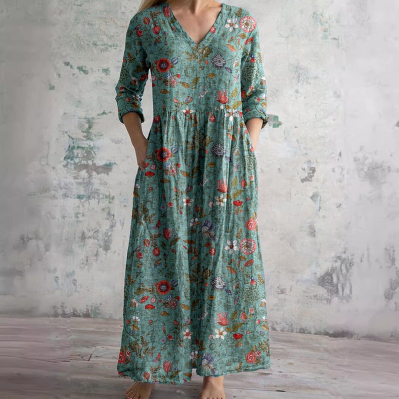 Olivia™ | Vestido Floral de Verano