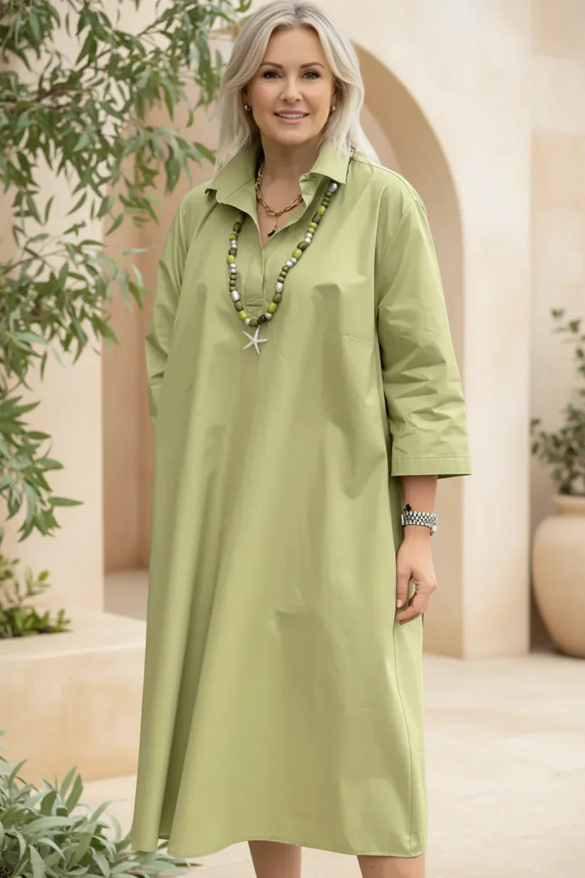 LARA - VESTIDO CAMISA RELAJADO