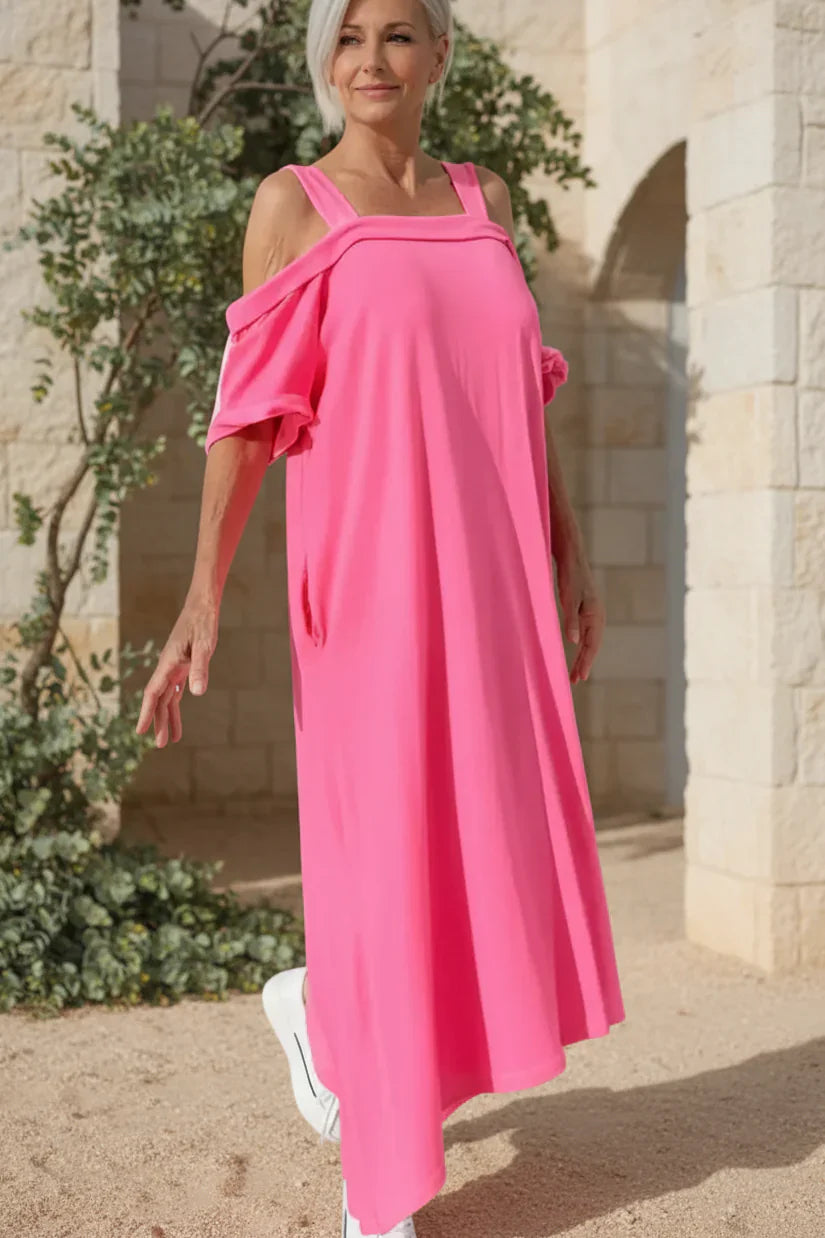 CORALIE – VESTIDO BRILLANTE DE VERANO