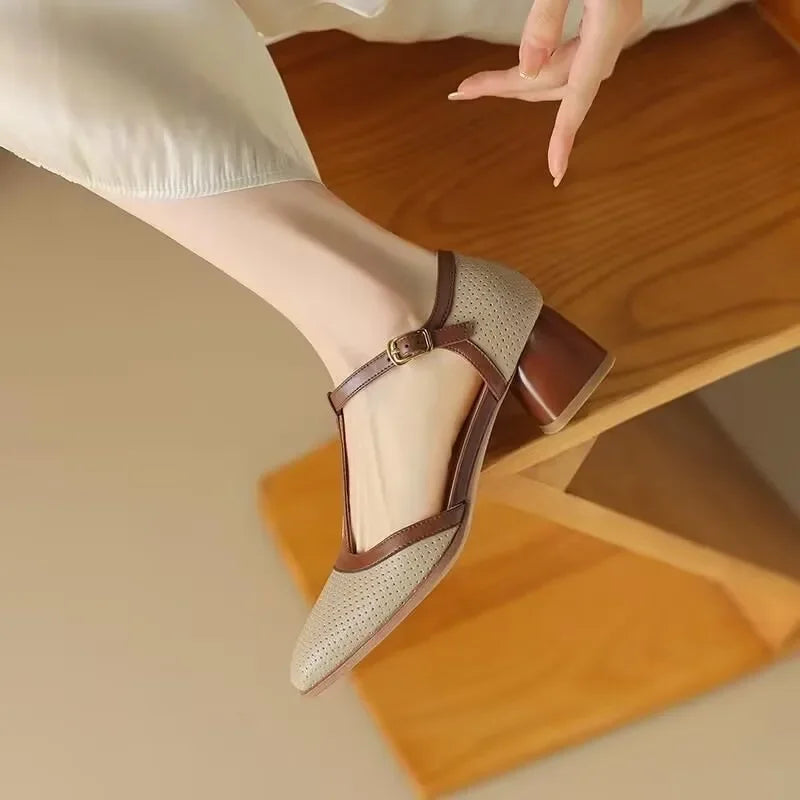 Catarina | Zapatos Ortopédicos de Tacón Medio