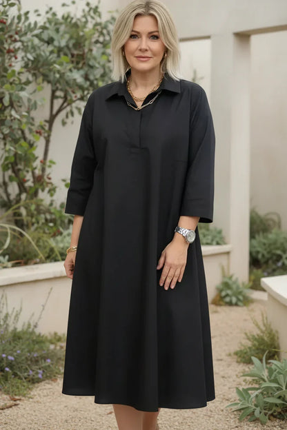 LARA - VESTIDO CAMISA RELAJADO