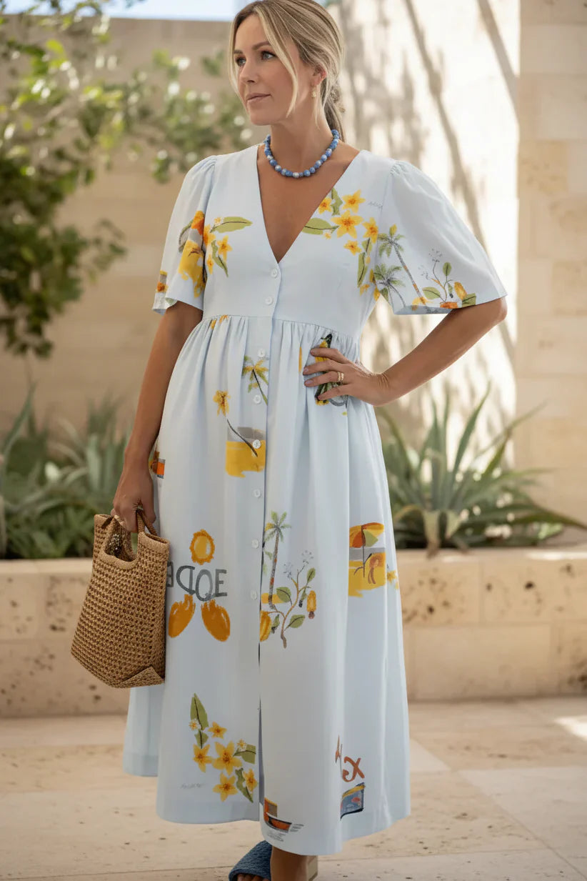 MAEVE – VESTIDO MIDI GARDEN BREEZE