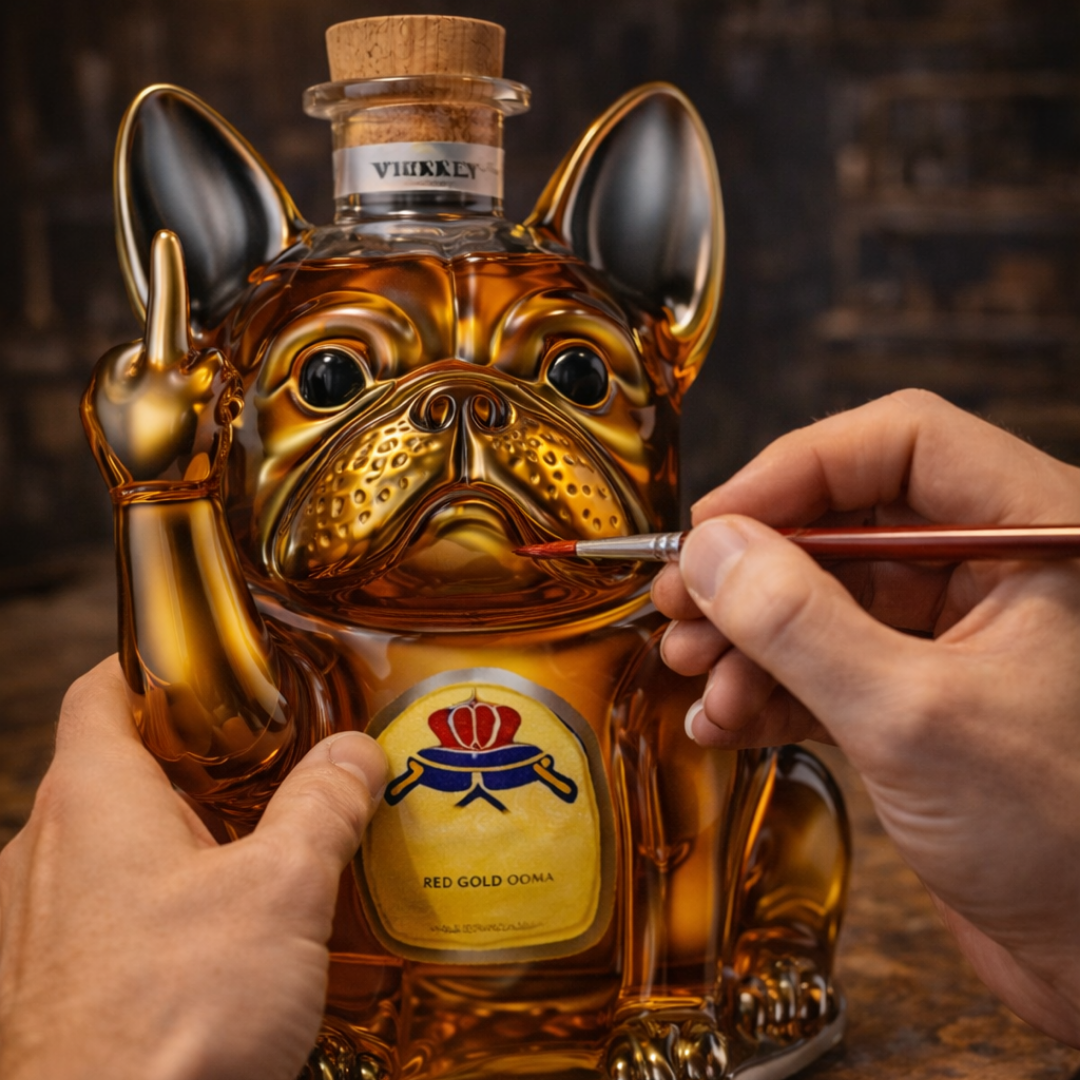 Whisky Bottle - Dog Edition