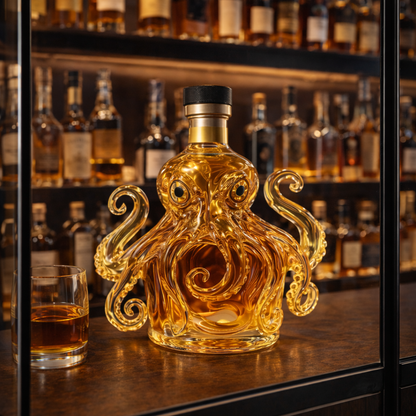 Whisky Bottle - Octopus Edition