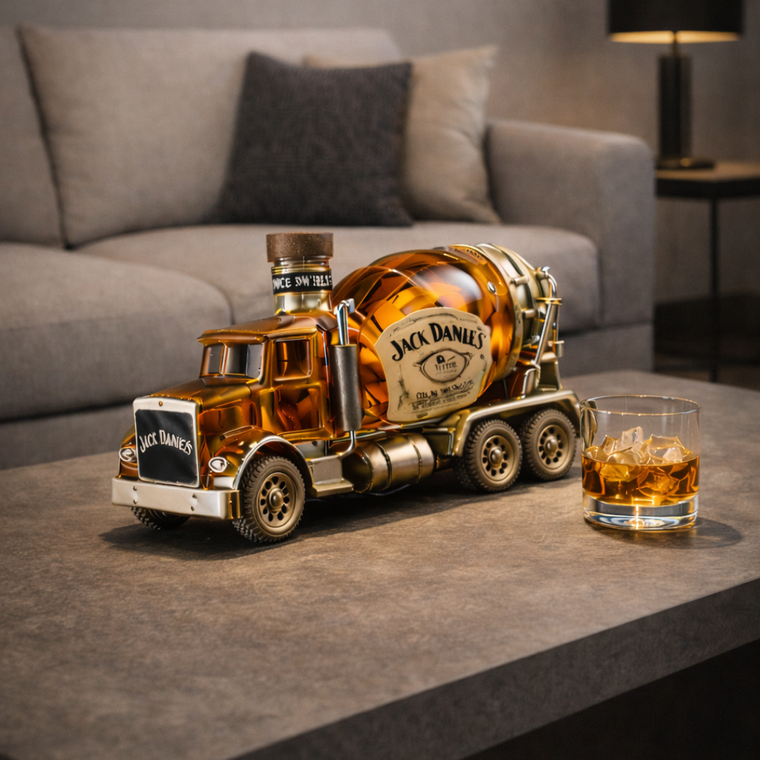 Jack Daniel's Whisky Bottle - Truck Edition