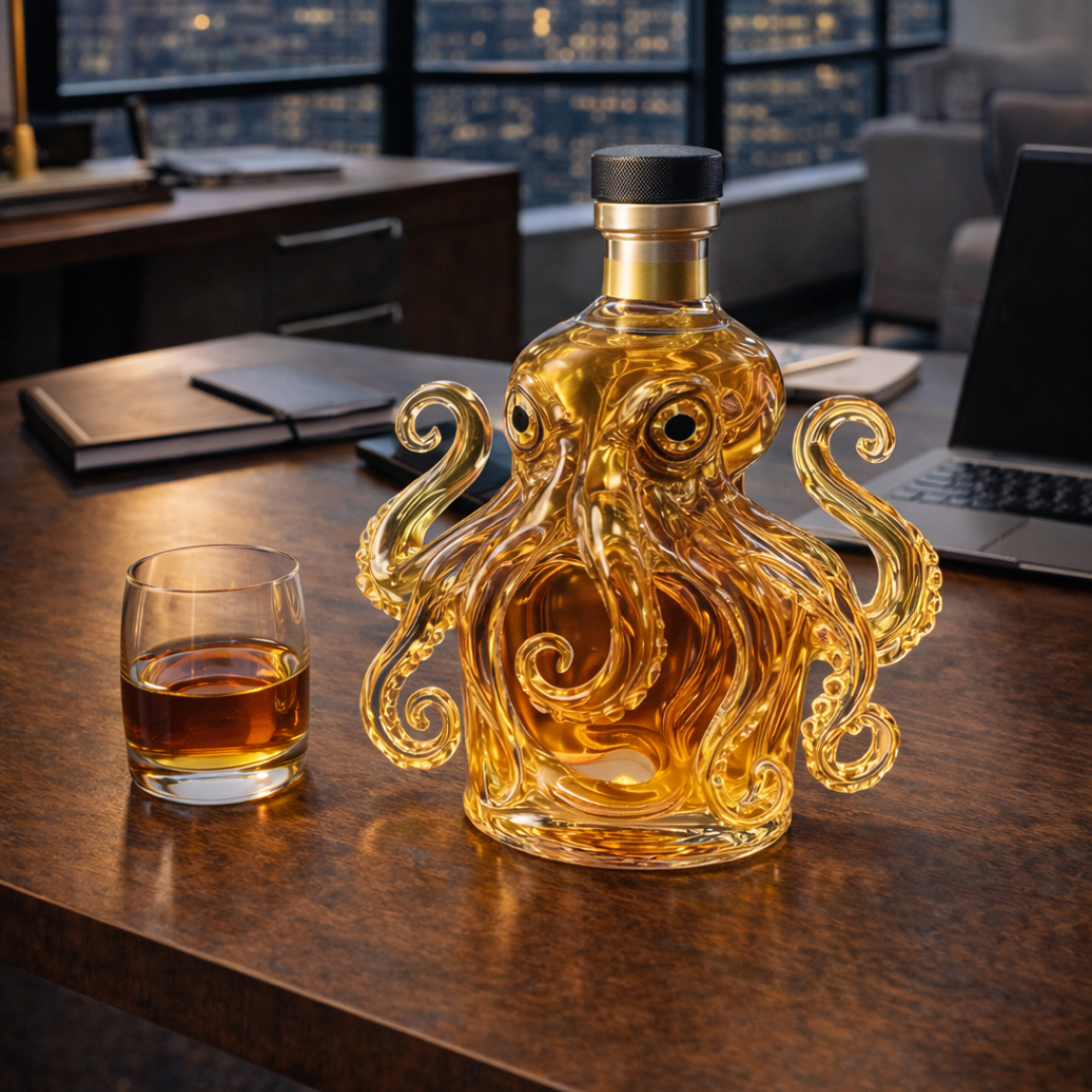 Whisky Bottle - Octopus Edition