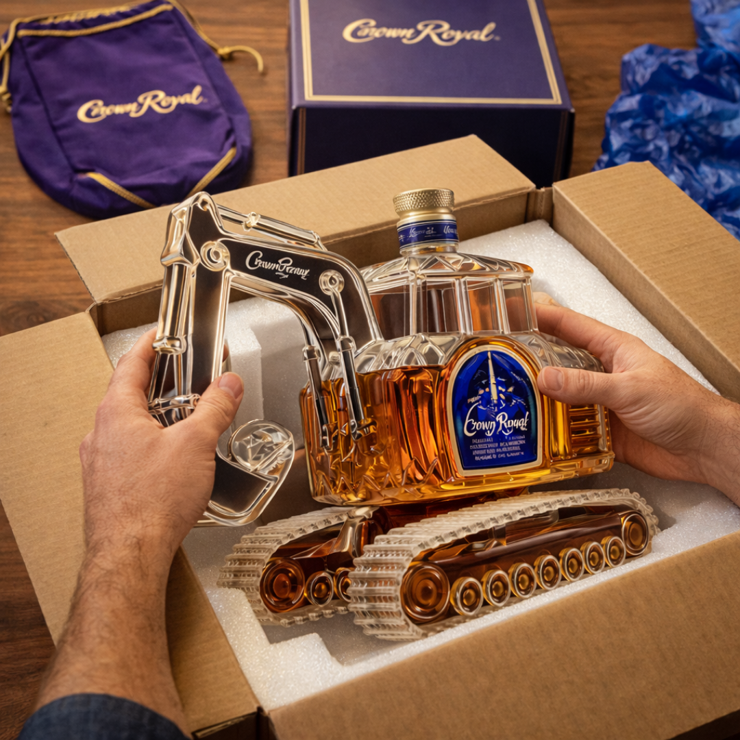 Whisky Bottle - Excavator Edition